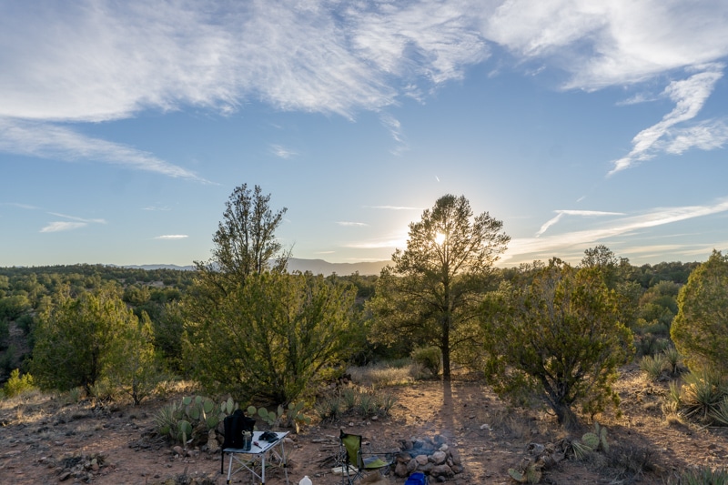 Sedona Free Camping with Wifi