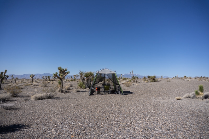 free campsite near las vegas