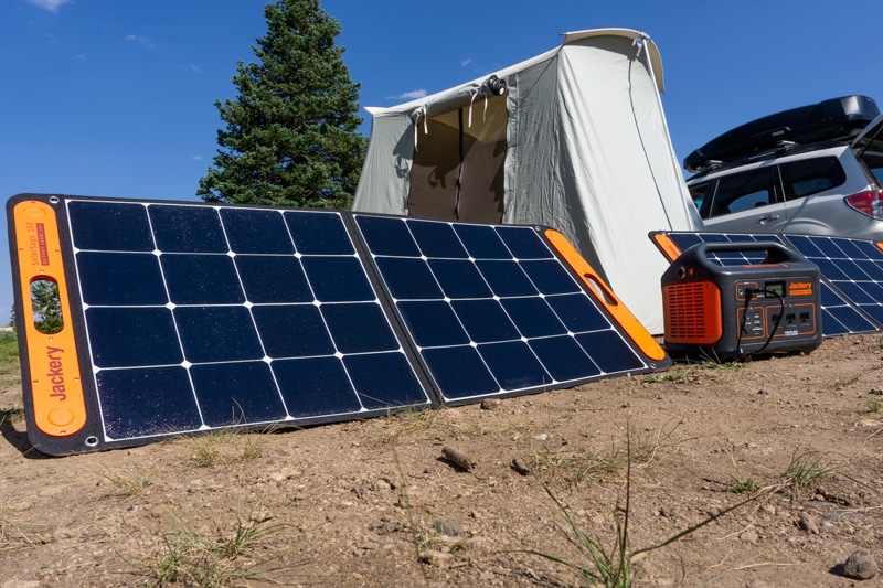 testing jackery solar panels waterproof, can they get wet?