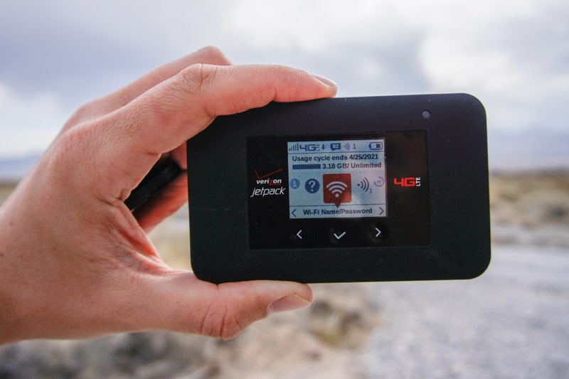 mobile hotspot for camping