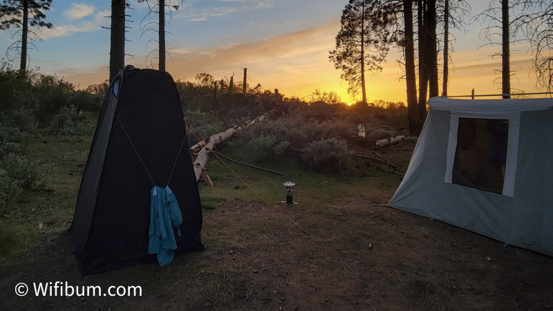 Living in a Tent Week 1: Camping Near Yosemite National Park