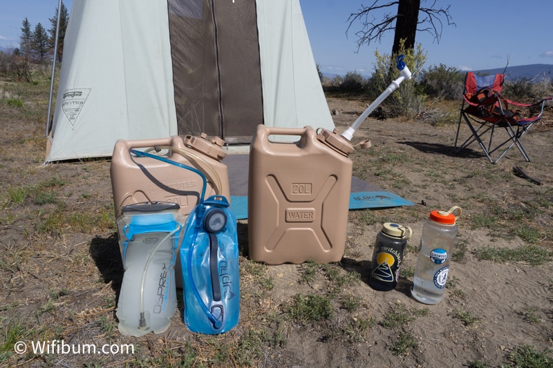 Best Water Containers for Camping: Durable vs Collapsible vs Cheap - WifiBum