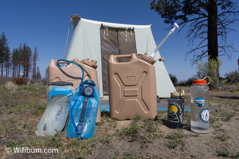 Best Water Containers for Camping: Durable vs Collapsible vs Cheap - WifiBum