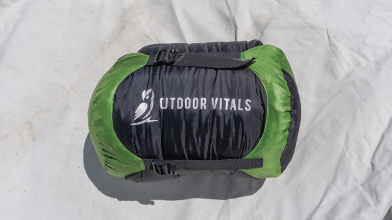 The Outdoor Vitals Atlas Sleeping Bag: Warm and Affordable