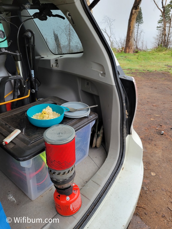 water for cooking: calculating how much water you need for camping