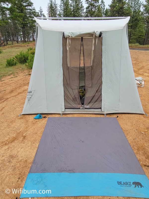 camping door mat