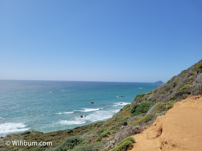 ocean hiking trail