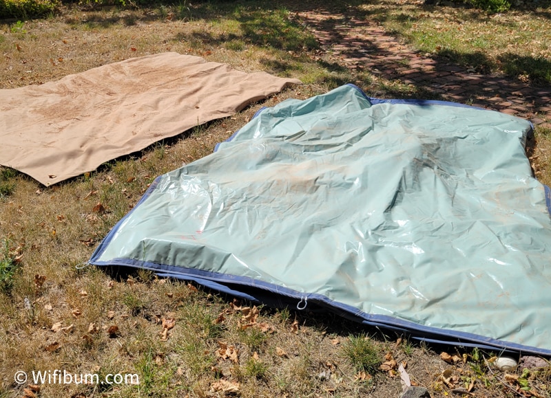 springbar ground tarp by tent
