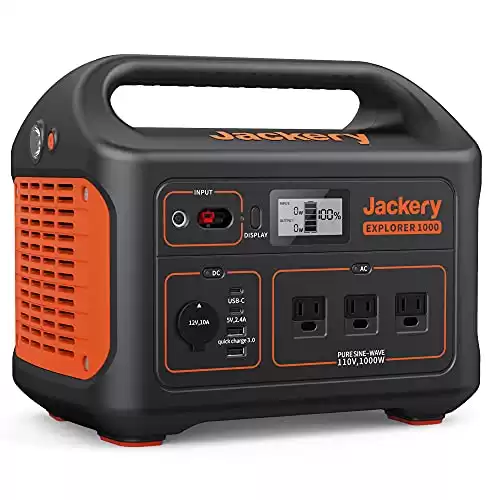 Jackery Explorer 1000 Portable Power Station