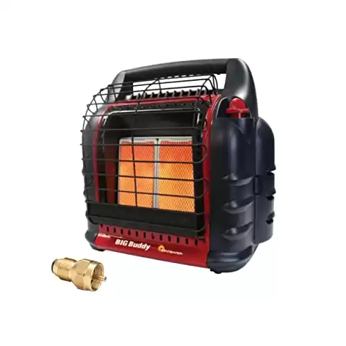 Mr. Heater Portable Big Buddy Propane Heater w/ Refill Adapter