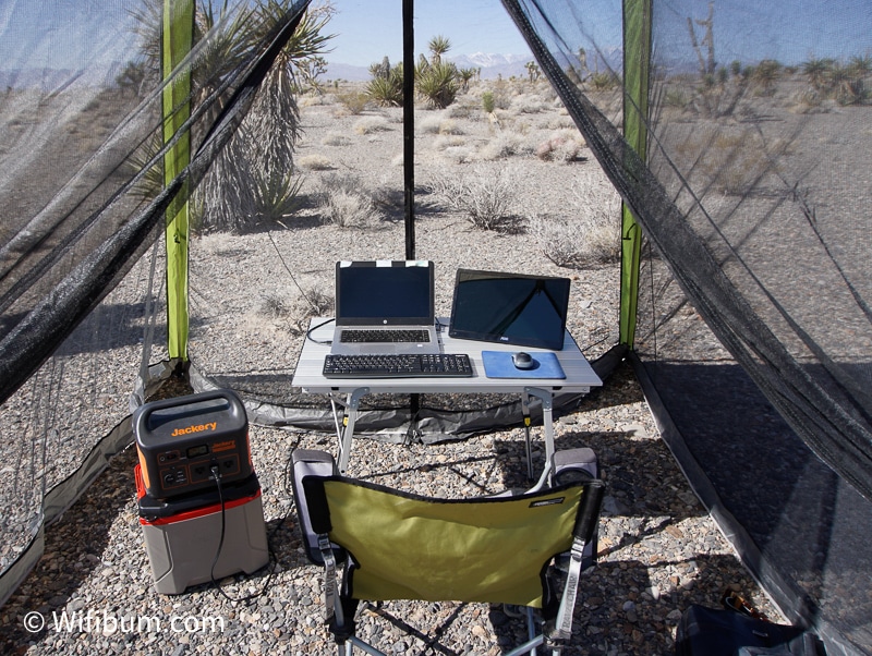portable outdoor workstation