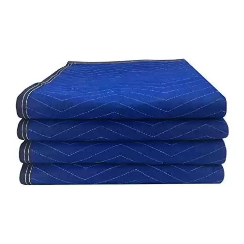 Economy Moving Blankets 72"x80" (4 Pack)