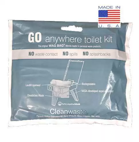 12 Pack CleanWaste "Go Anywhere" Bags