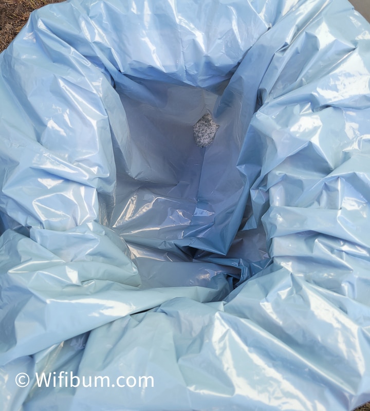 sanitation waste bag