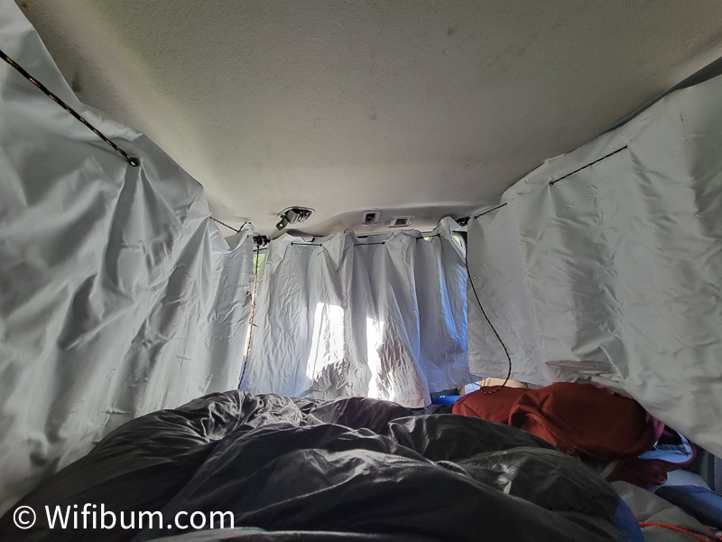 diy car camper curtains