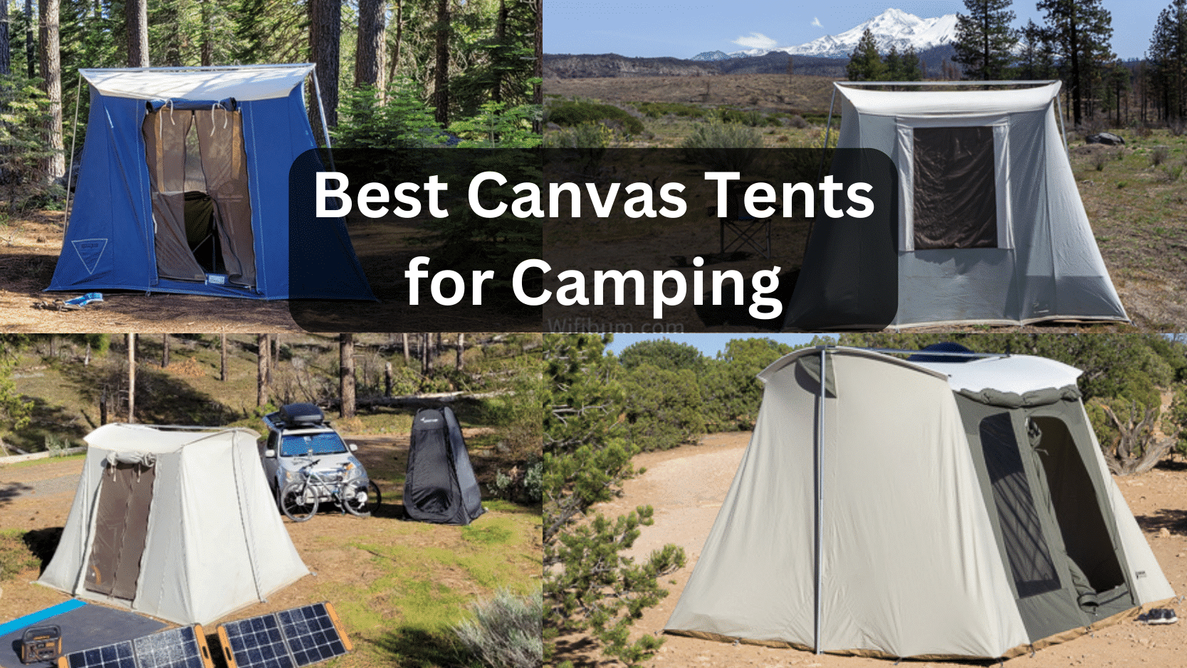 Best Canvas Tents for Camping: Hands On Review