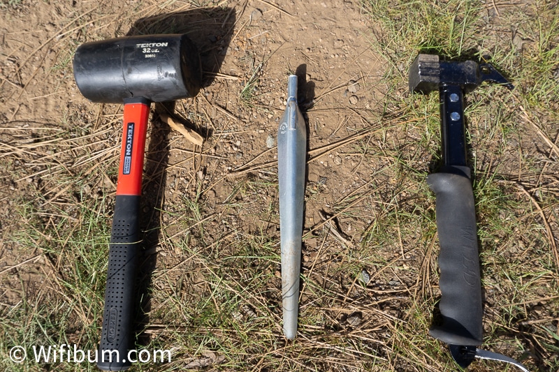 lag screws vs tent stakes 1