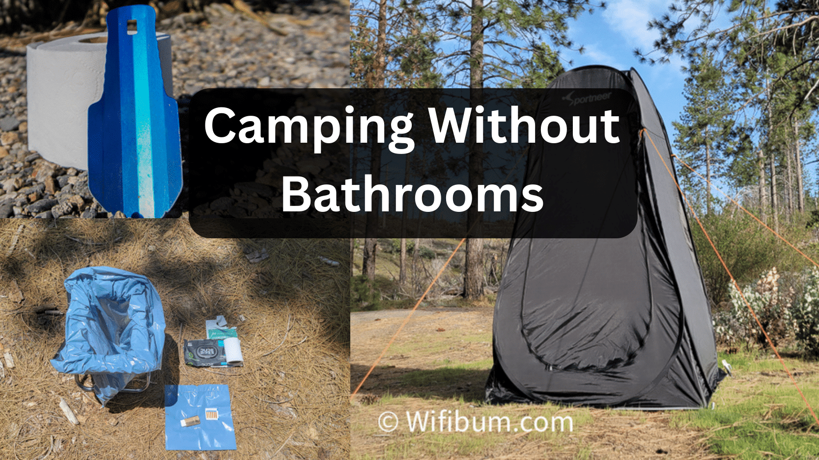Camping Without Bathrooms: Where Do I Poop?