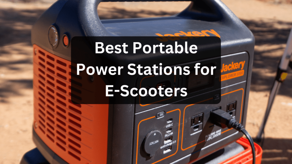portable power station for ebikes