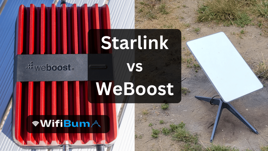 starlink vs weboost photo