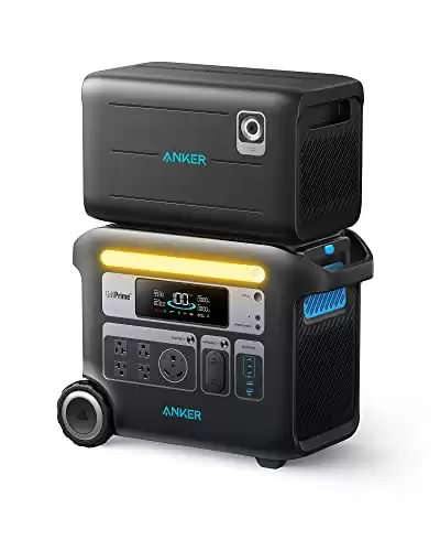 Anker SOLIX F2000 (PowerHouse 767) with Expansion Battery (4096Wh)