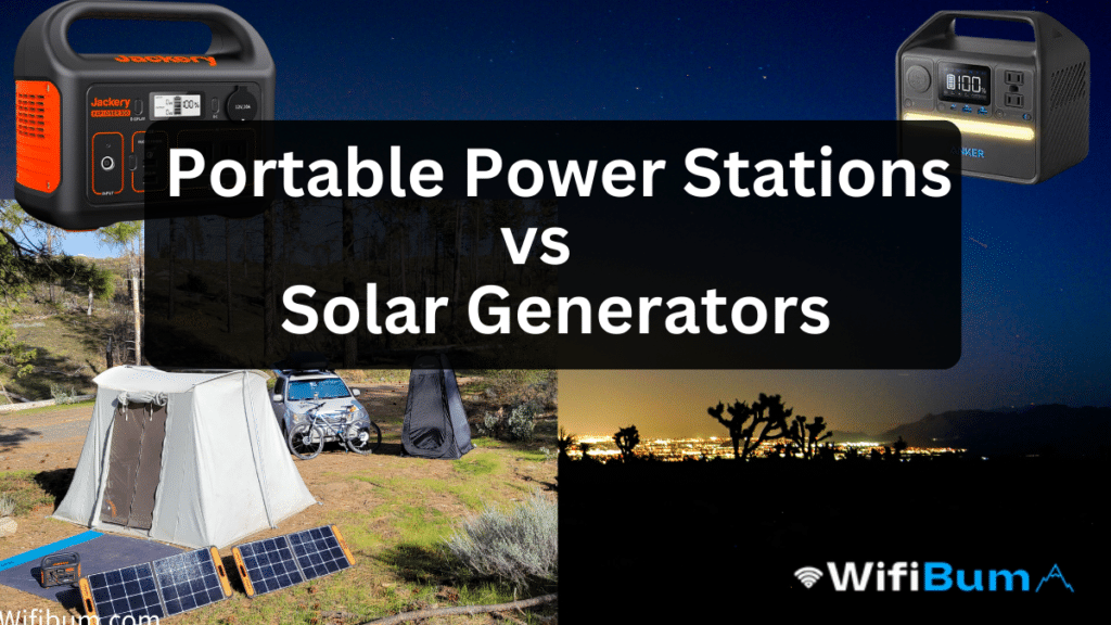 portable power stations vs solar generators