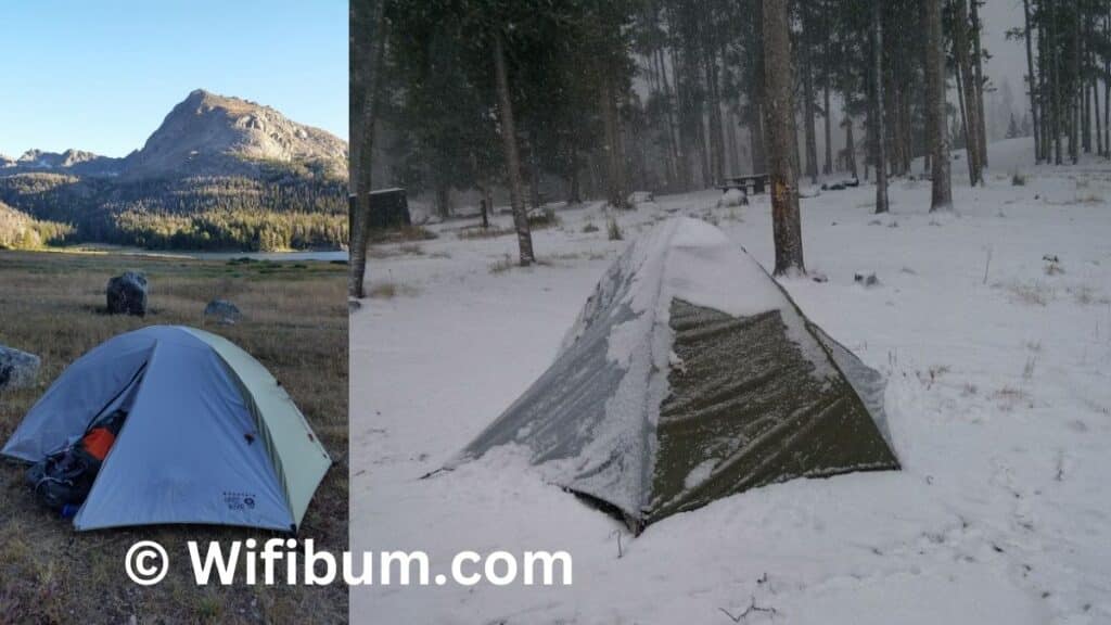 waterproof tent field tested